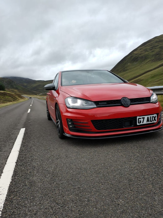 Volkswagen Golf MK7 GTI/GTD V2 Front Splitter - TRC Performance Styling
