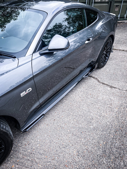 Ford Mustang 5.0L FL Side Skirt Splitters - TRC Performance Styling