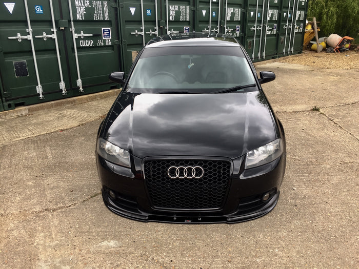 Audi A3 8P S-line PFL Front Splitter - TRC Performance Styling