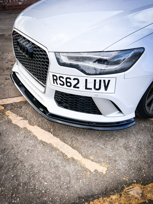 Dark Ghost - Audi RS6 C7 Splitter - TRC Performance Styling