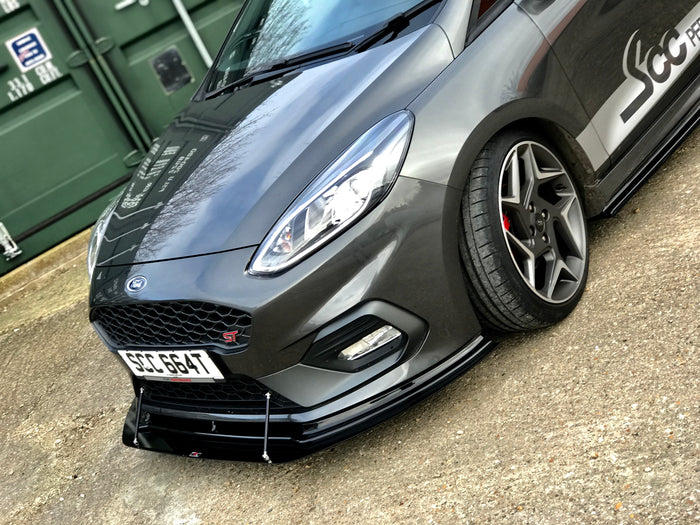 Ford Fiesta MK8 ST/ ST-line/MK8.5 ST-Line  Ally-Aero Front Splitter - TRC Performance Styling