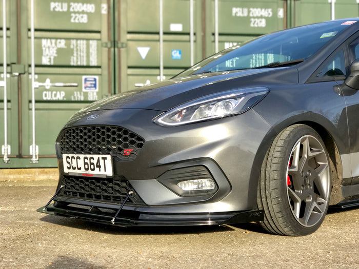 Ford Fiesta MK8 ST/ ST-line/MK8.5 ST-Line  Ally-Aero Front Splitter - TRC Performance Styling