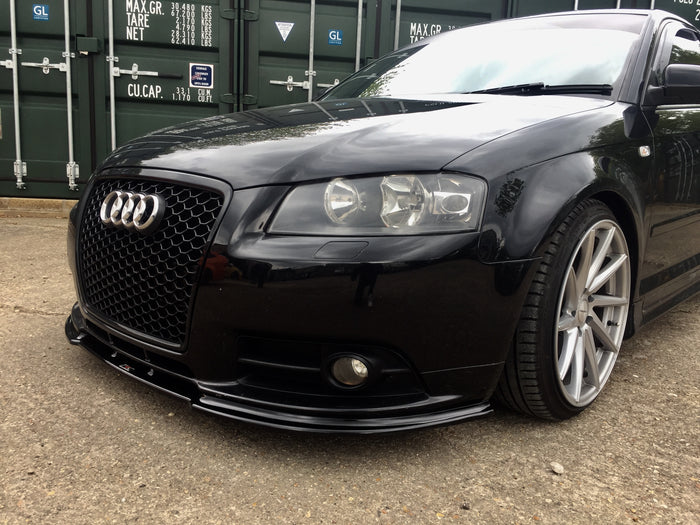 Audi A3 8P S-line PFL Front Splitter - TRC Performance Styling
