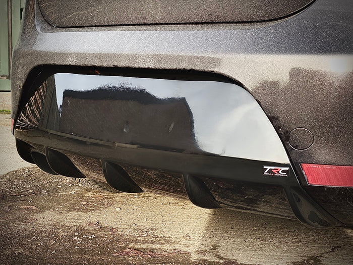 SEAT Leon MK2 Cupra / FR Finned Diffuser - TRC Performance Styling