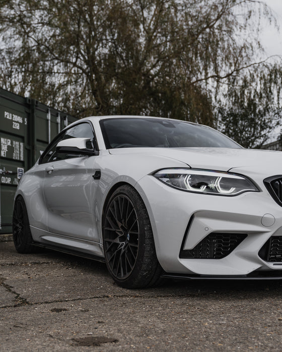 Dark Ghost - BMW M2 F87 Competition Side Skirt Splitters - TRC Performance Styling