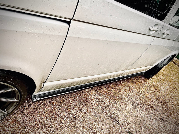 Volkswagen T5 / T6 Side Skirt Splitters - TRC Performance Styling