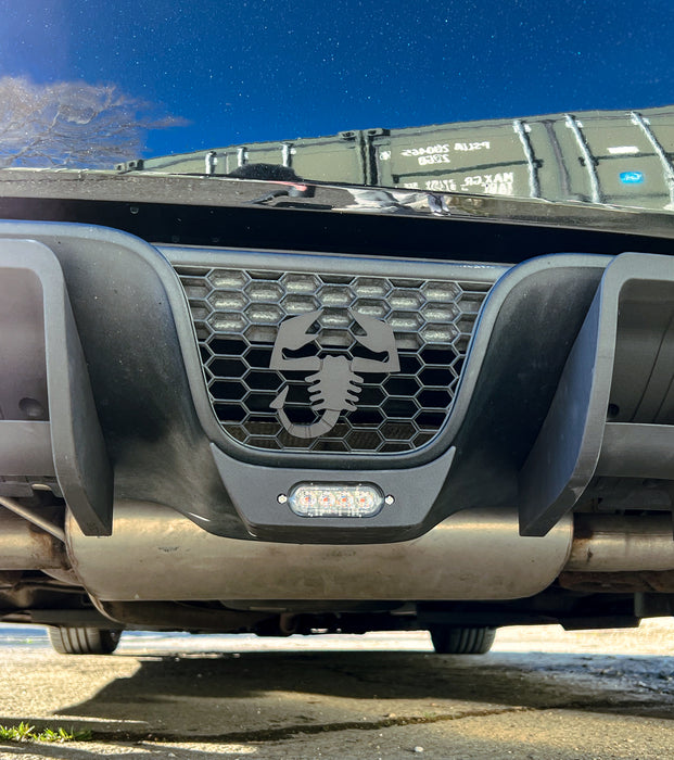 Fiat 500 Abarth Series 3 Rear Diffuser and Rain Light - TRC Performance Styling