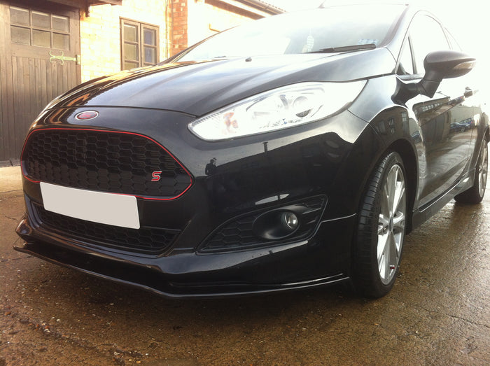 Ford Fiesta MK7.5 Zetec S / ST-Line Front Splitter - TRC Performance Styling