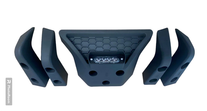 Ford Fiesta MK8 ST Diffuser Fins & Rain Light - TRC Performance Styling