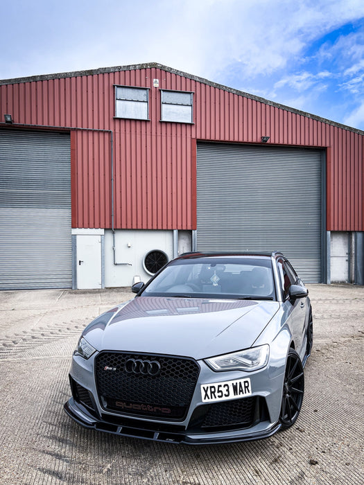 Audi RS3 8V PFL Front Splitter - TRC Performance Styling
