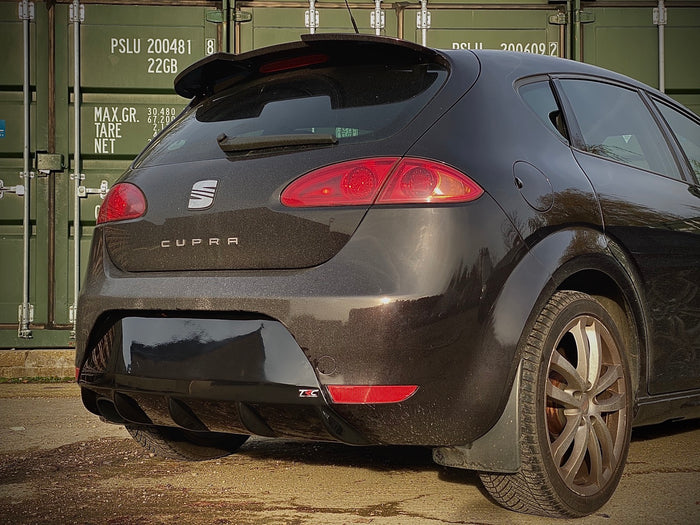 SEAT Leon MK2 Cupra / FR Finned Diffuser - TRC Performance Styling