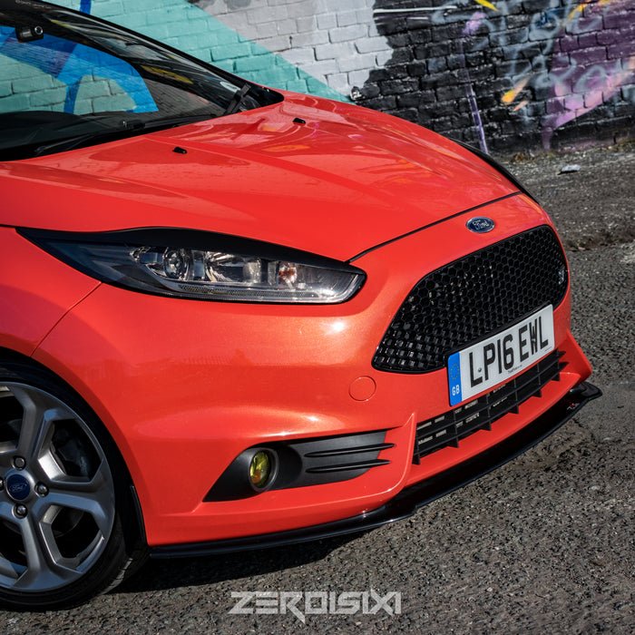 Ford Fiesta MK7 / MK7.5 ST180 - V3 Front Splitter - TRC Performance Styling