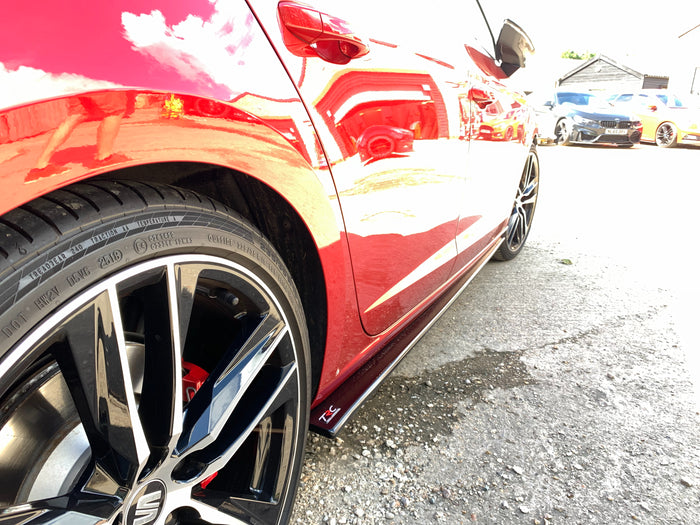 SEAT Leon MK3 / MK3.5 Side Skirt Splitters (5dr ONLY) - TRC Performance Styling