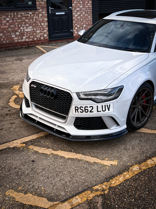 Dark Ghost - Audi RS6 C7 Splitter - TRC Performance Styling