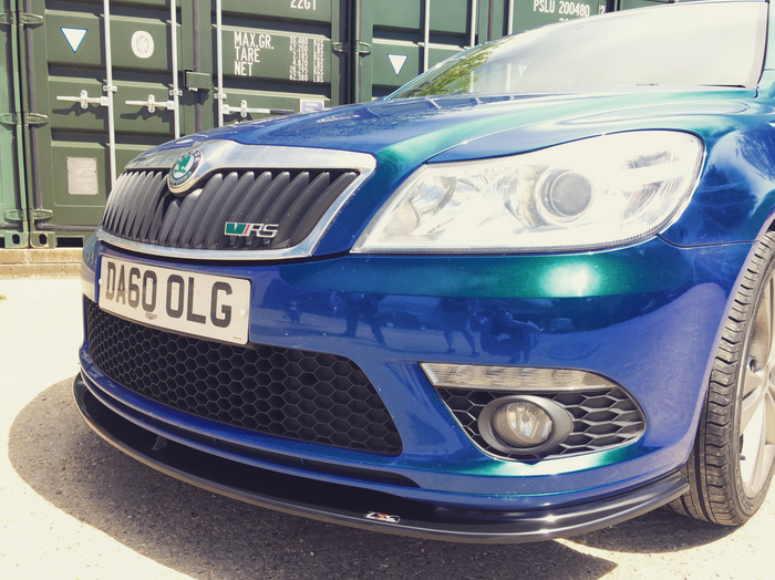 Skoda Octavia MK2 VRS Front Splitter - TRC Performance Styling