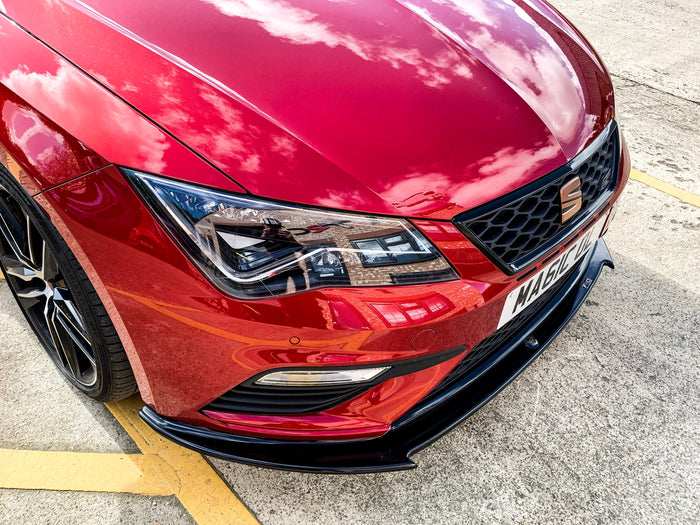 SEAT Leon MK3.5 (FL) FR/Cupra Front Splitter - TRC Performance Styling