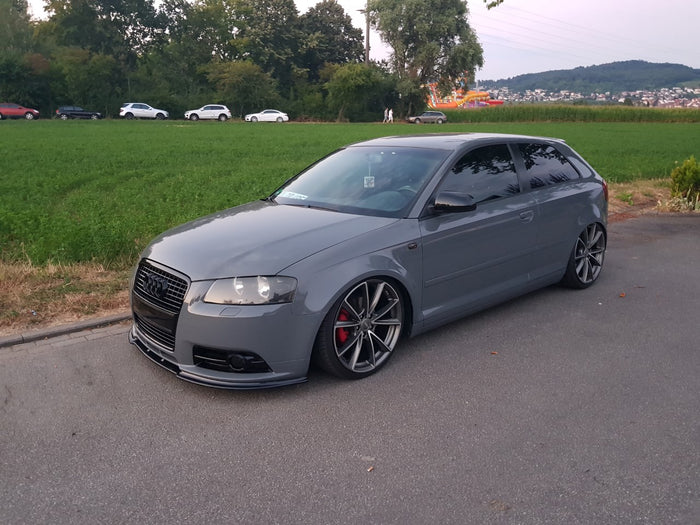 Audi A3 8P S-line PFL Front Splitter - TRC Performance Styling