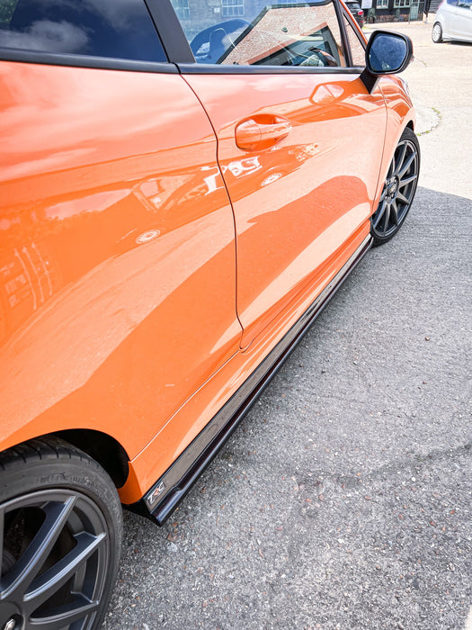 Ford Fiesta MK8 ST / ST-Line /MK8.5 ST-Line  V2 Side Skirt Splitters - TRC Performance Styling