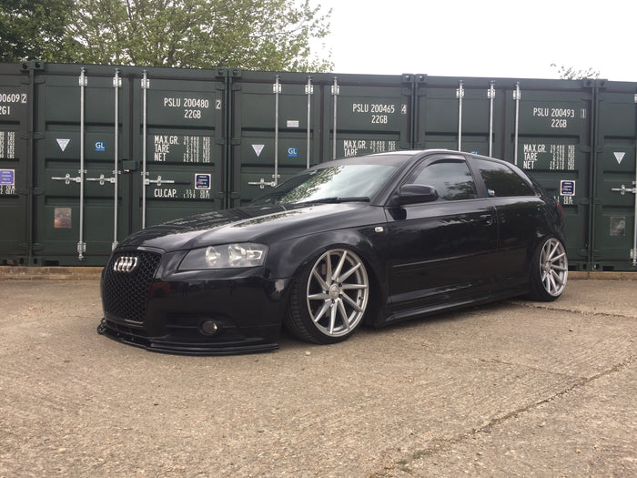 Audi A3 8P S-line PFL Front Splitter - TRC Performance Styling