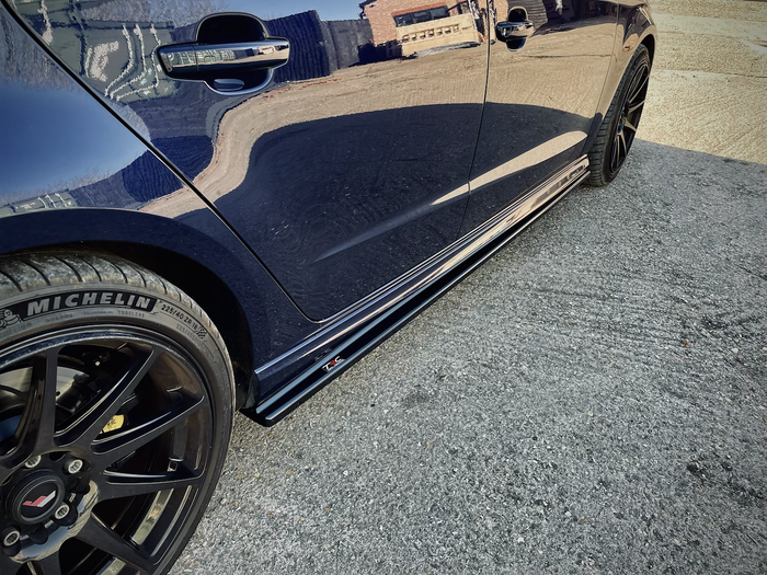 Audi S3 / A3 8V S-Line Sportback (5dr) Side Skirt Splitters - TRC Performance Styling