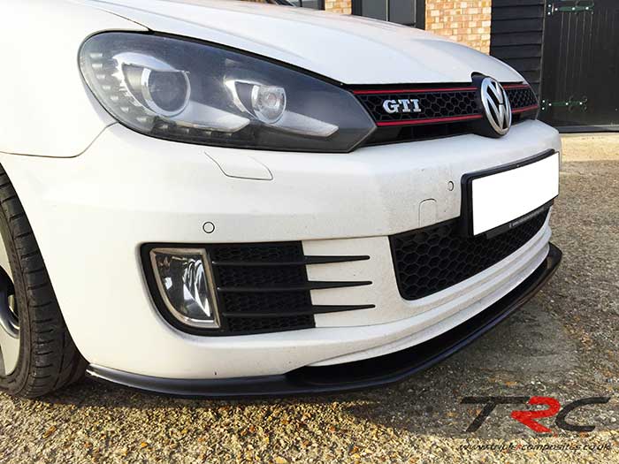 Volkswagen Golf MK6 GTI/GTD Front Splitter - TRC Performance Styling