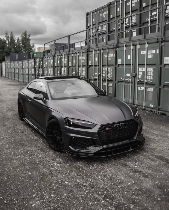 Dark Ghost - Audi RS5 B9 Front Splitter - TRC Performance Styling