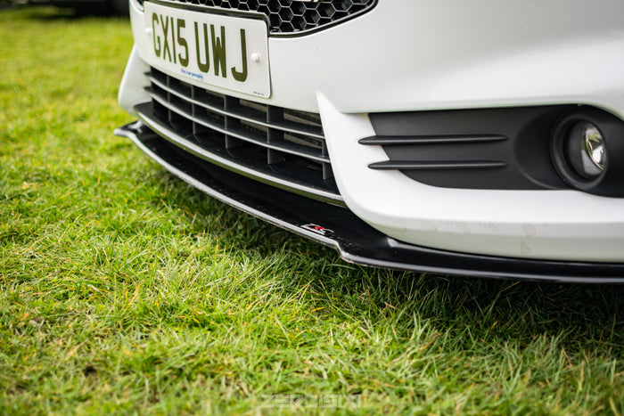 Ford Fiesta MK7 / MK7.5 ST180 - V3 Front Splitter - TRC Performance Styling