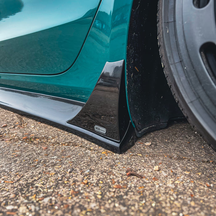 Dark Ghost - Tesla Model 3 Side Skirt Extensions - TRC Performance Styling