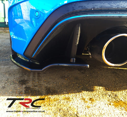 Ford Focus MK3 RS - V2 Rear Splitter Kit - TRC Performance Styling