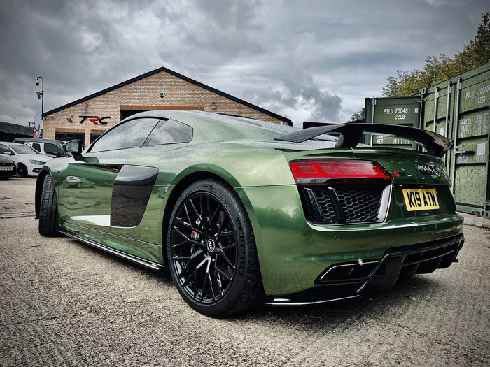 Dark Ghost - Audi R8 Gen 2 Side Skirt Splitters - TRC Performance Styling