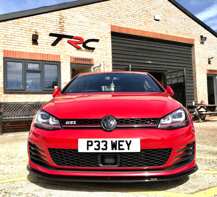 Volkswagen Golf MK7 GTI/GTD V2 Front Splitter - TRC Performance Styling