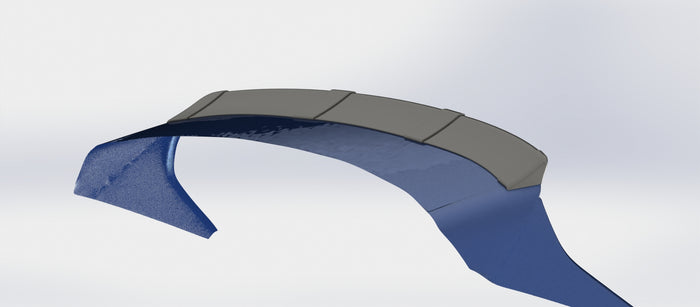 Volkswagen ID3 Rear Spoiler Lip - TRC Performance Styling