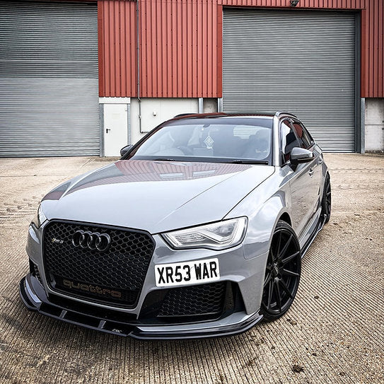 Audi RS3 8V Pre Facelift Front Splitter - TRC Performance Styling