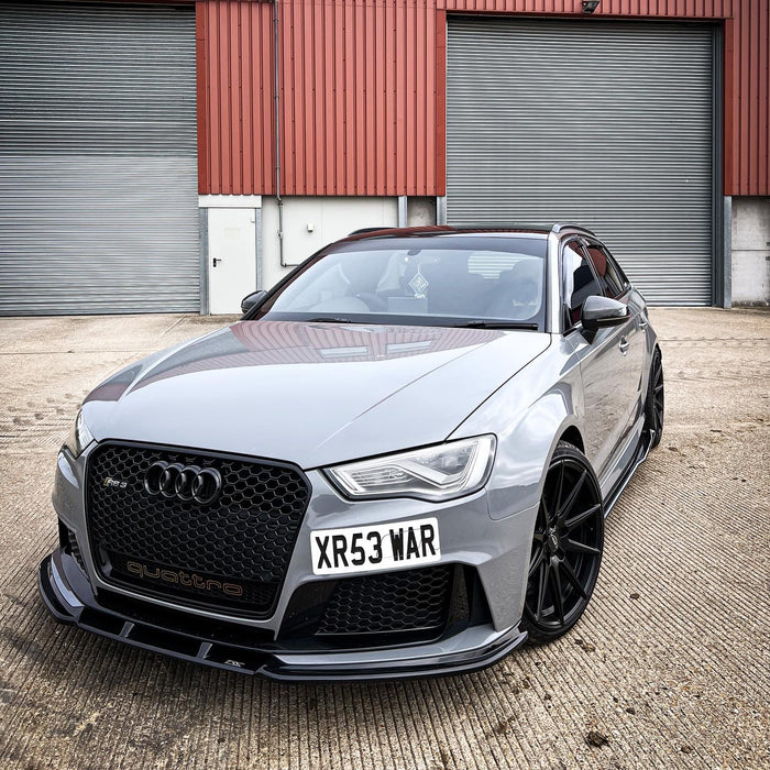 Audi RS3 8V PFL Front Splitter - TRC Performance Styling