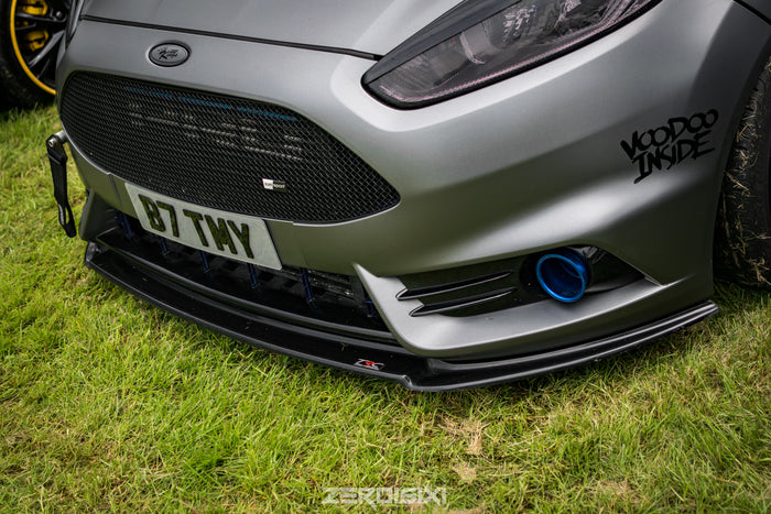 Ford Fiesta MK7 / MK7.5 ST180 - V2 Front Splitter - TRC Performance Styling