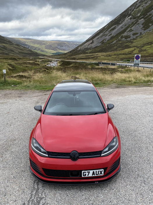 Volkswagen Golf MK7 GTI/GTD V2 Front Splitter - TRC Performance Styling