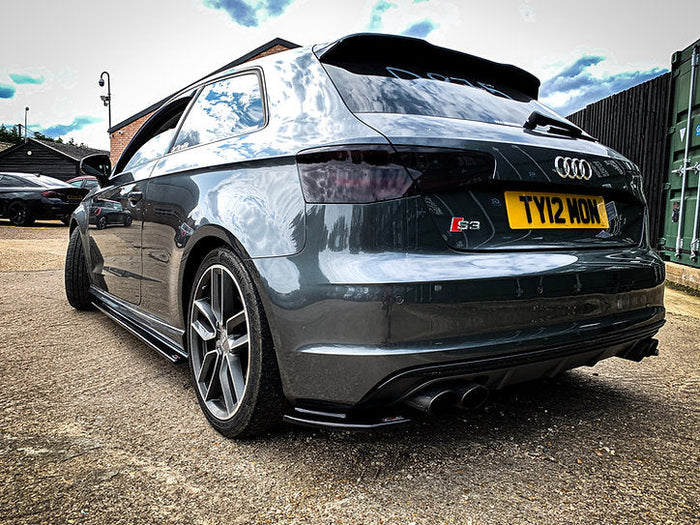 Audi A3 S-Line 8V Pre Facelift Hatchback 3 Door Side Skirt Splitters - TRC Performance Styling