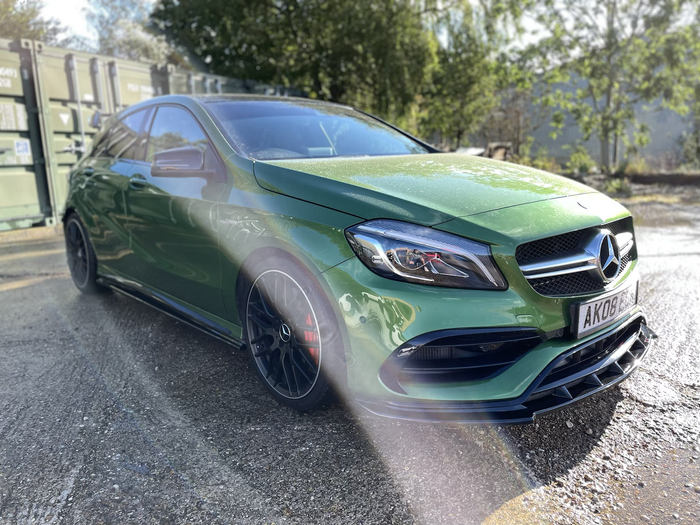 Mercedes A45 AMG W176 Front Splitter - TRC Performance Styling