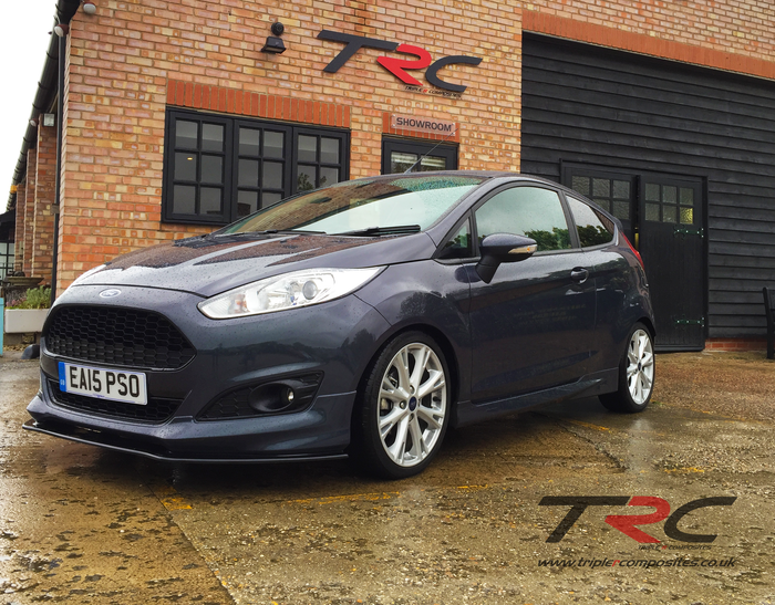 Ford Fiesta MK7.5 Zetec S / ST-Line Front Splitter - TRC Performance Styling