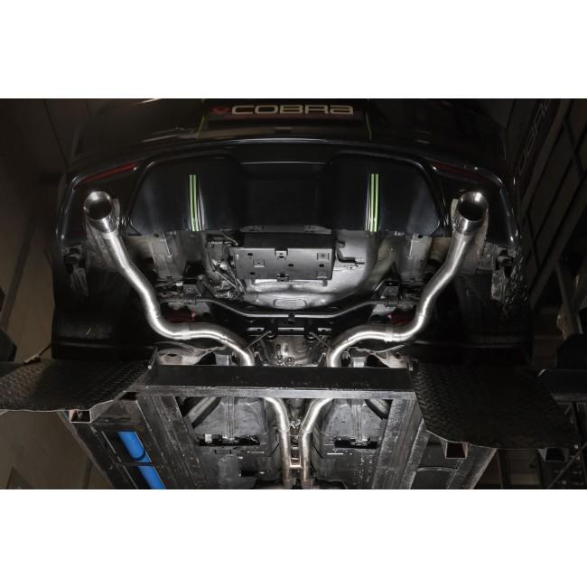 Ford Mustang 5.0 V8 GT Fastback (2015-18) 2.5" Venom Box Delete Race Cat Back Performance Exhaust – Cobra Sport