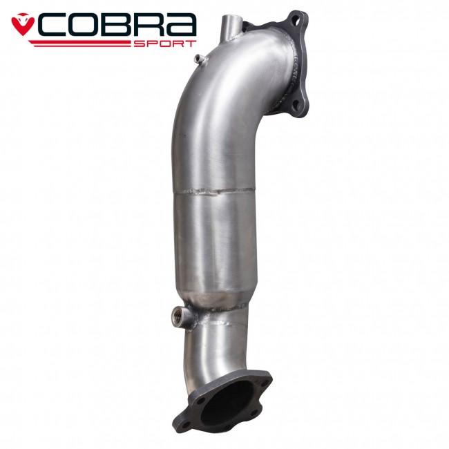 Honda Civic Type R (FK2) De-Cat / Sports Cat Downpipe Performance Exhaust – Cobra Sport