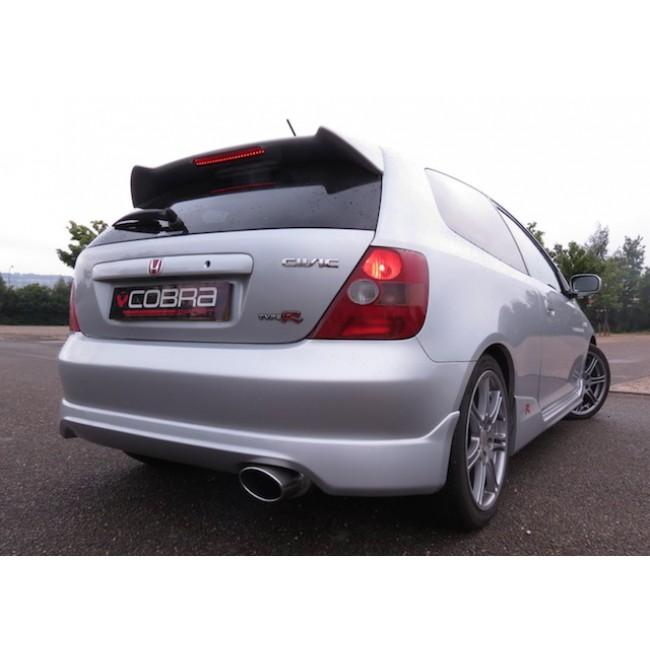 Honda Civic Type R (EP3) Cat Back Performance Exhaust – Cobra Sport