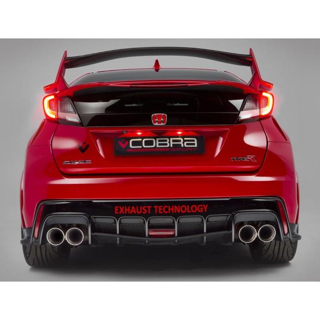 Honda Civic Type R (FK2) Cat Back Performance Exhaust – Cobra Sport