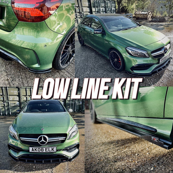 Mercedes A45 AMG W176 Pre Facelift Non-Aero Low Line Kit - TRC Performance Styling