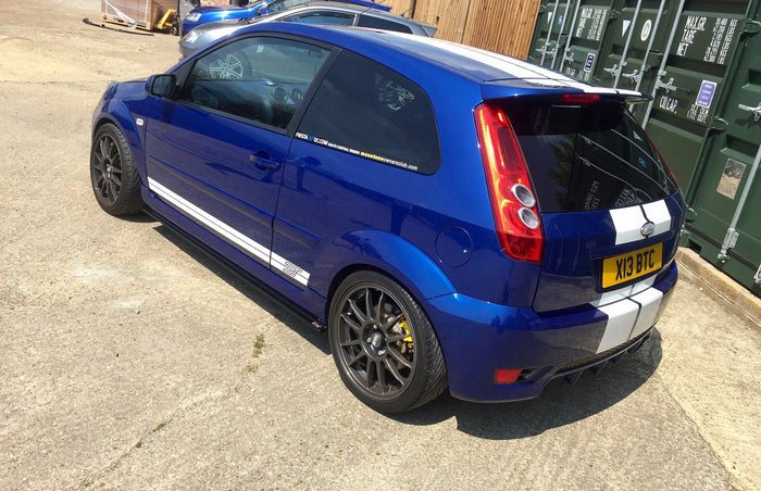 Ford Fiesta MK6 ST150 Side Skirt Splitters - TRC Performance Styling
