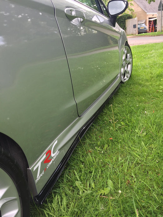 Ford Fiesta MK7 Zetec S Side Skirt Splitters - TRC Performance Styling