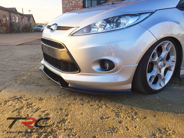 Ford Fiesta MK7 Zetec S Front Splitter - TRC Performance Styling