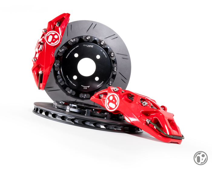 09D Front Brake Kit 4 Pot 330x24mm (Red) - Ford Fiesta ST Mk8