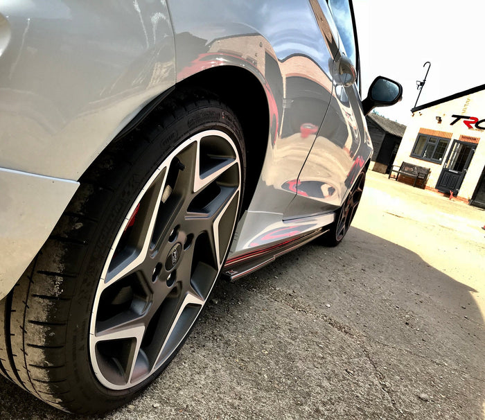Ford Fiesta MK8 ST V1 Side Skirt Splitters - TRC Performance Styling
