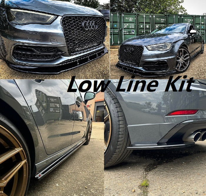 Audi S3 8V Pre Facelift Sportback Low Line Kit - TRC Performance Styling